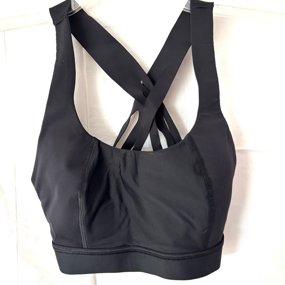 NWOT Sweaty Betty London Circut Black Sports Bra Workout SZ S - Picture 3 of 9
